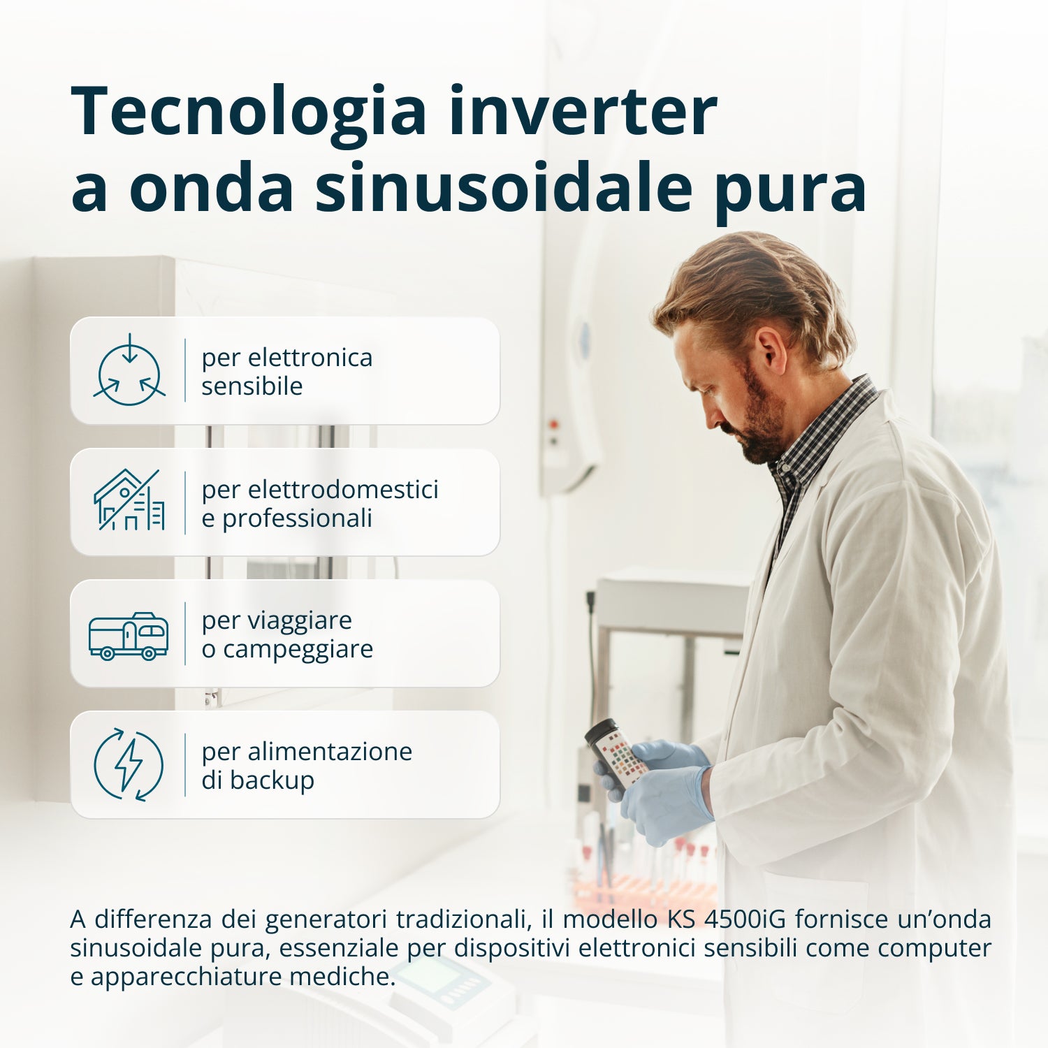 Generatore Inverter Bifuel KS 4500iG