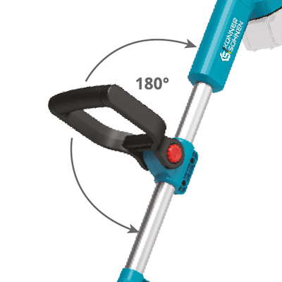 Mâner rotativ reglabil