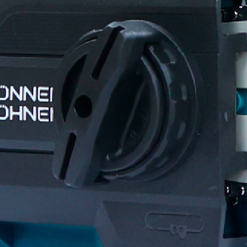 Työkaluton ketjun kiristysmekanismi