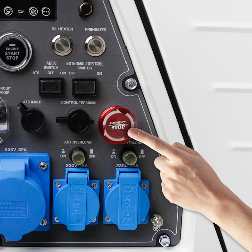 Bouton d’arrêt d’urgence