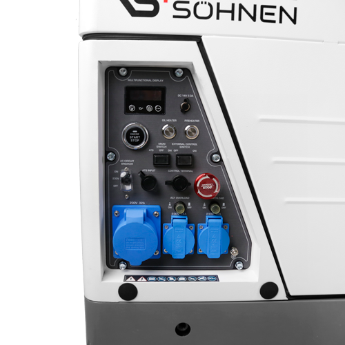 Panneau de commande ergonomique 