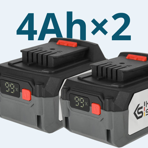 Kapazität 4 Ah ×2