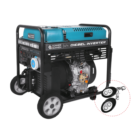 Groupe électrogène à inverter diesel KS 9500iDЕ ATSR