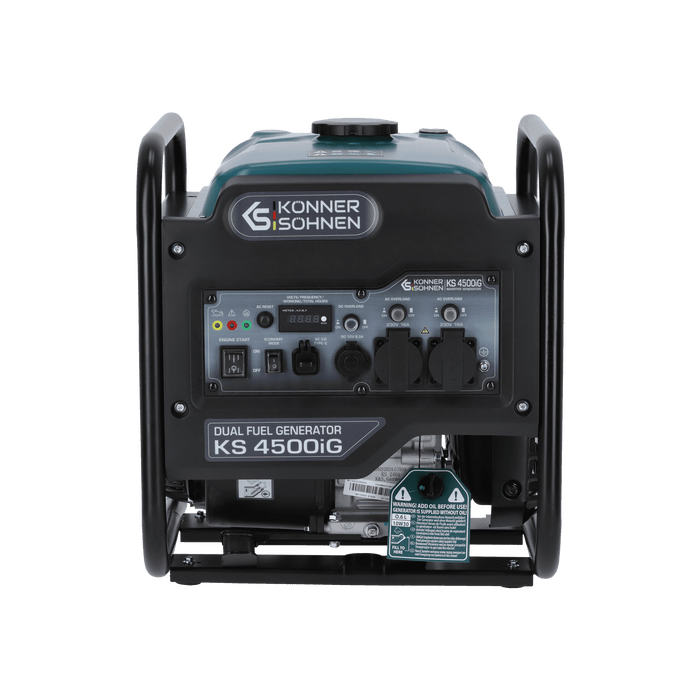 Dubbelt bränsle invertergenerator KS 4500iG