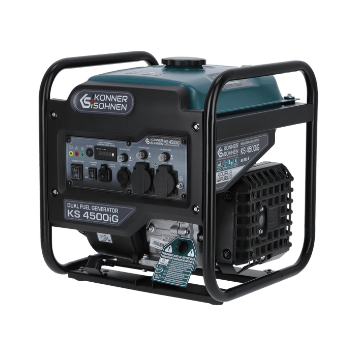 Dubbelt bränsle invertergenerator KS 4500iG