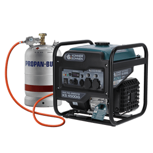 Dubbelt bränsle invertergenerator KS 4500iG
