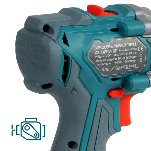 Pora harjattomalla moottorilla