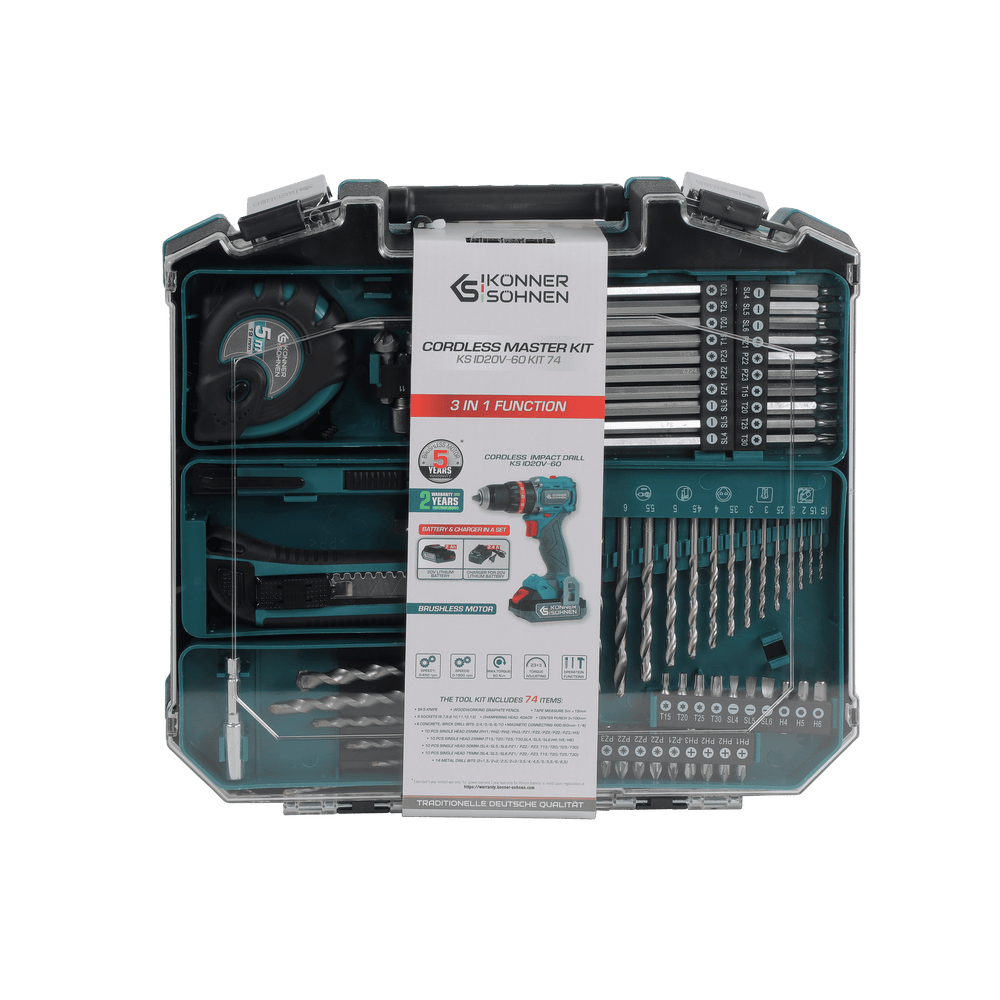Bezdrátová Sada Master KS ID20V-60 KIT 74