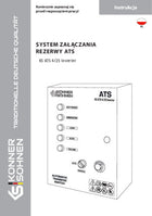 Automatyczny Przełącznik Zasilania KS ATS 4/25 Inwerter