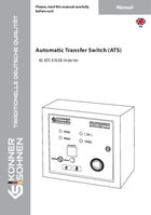 Interruptor de Transferência Automática KS ATS 4/63D-Inversor