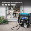 Benzin-Generator "Könner & Söhnen" KS 15-1E ATSR thumbnail