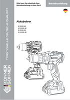 Akkubohrer KS D20V-60_80, KS ID20V-60_80