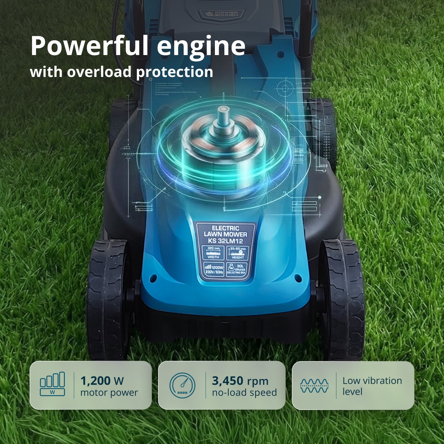 Rasaerba Elettrico KS 32LM12