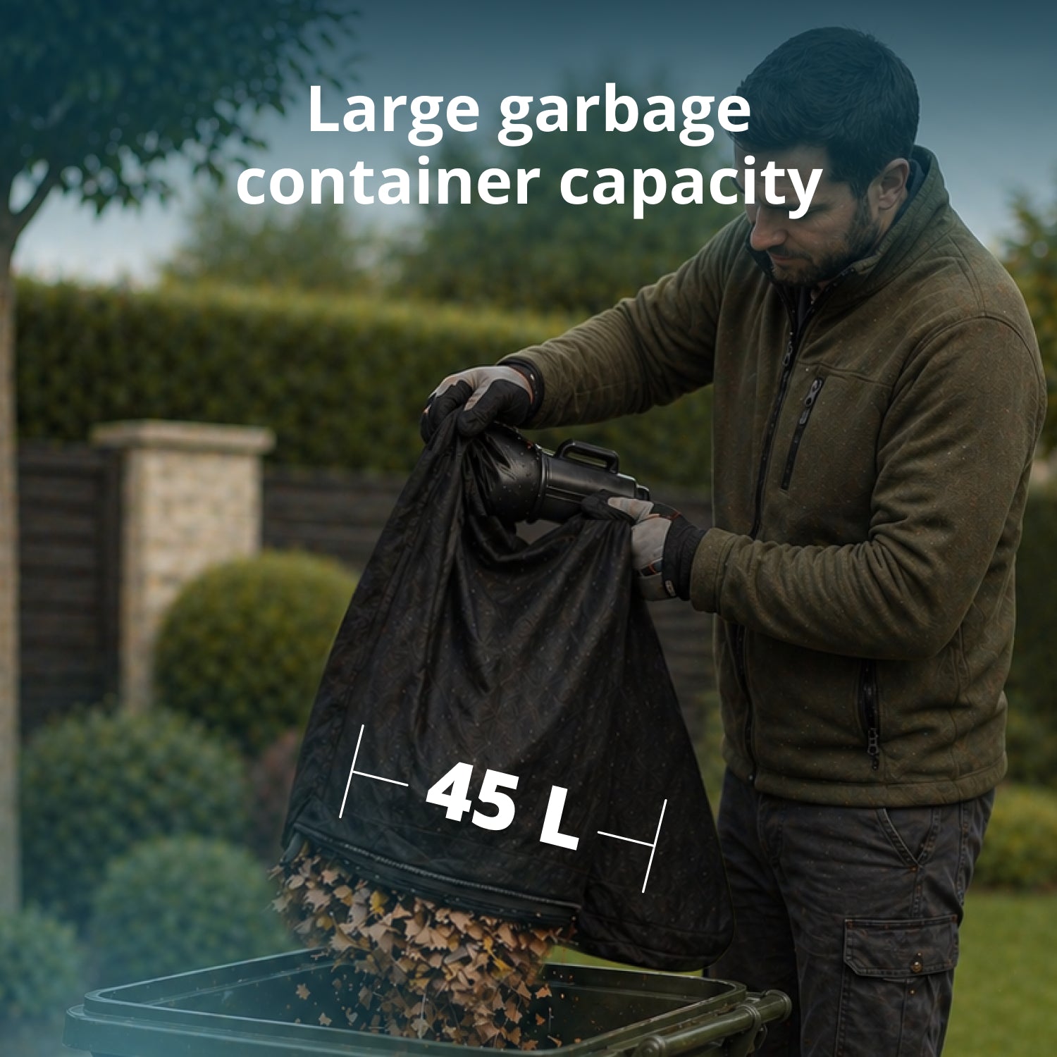 Garden cordless vacuum-blower KS LBV-40V