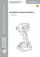 Atornillador de impacto inalámbrico KS ISD20V-260-4