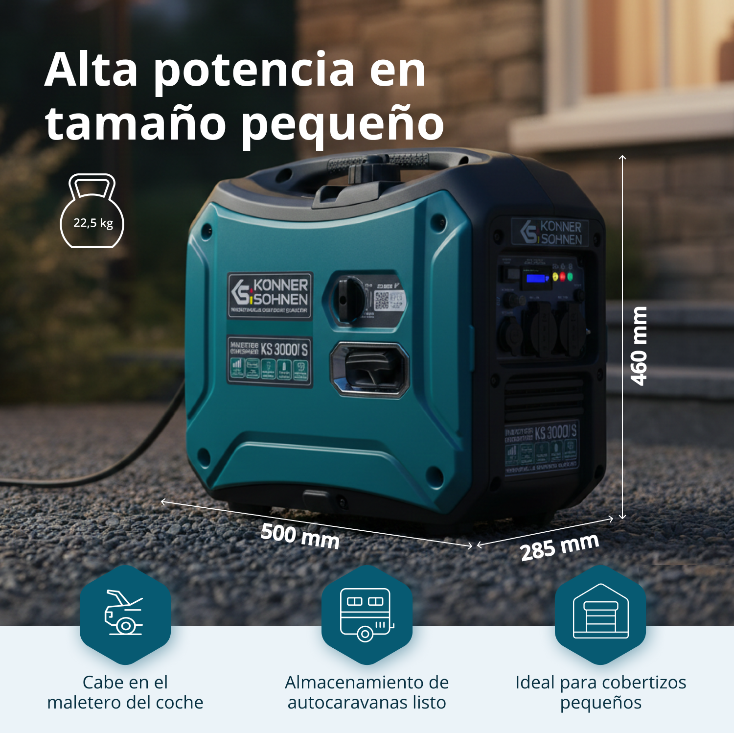 Generador inverter KS 3000i S