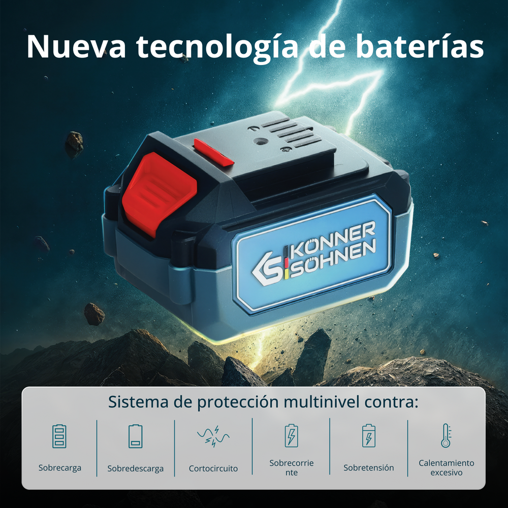 Tijera de podar a batería KS CPS20V-32