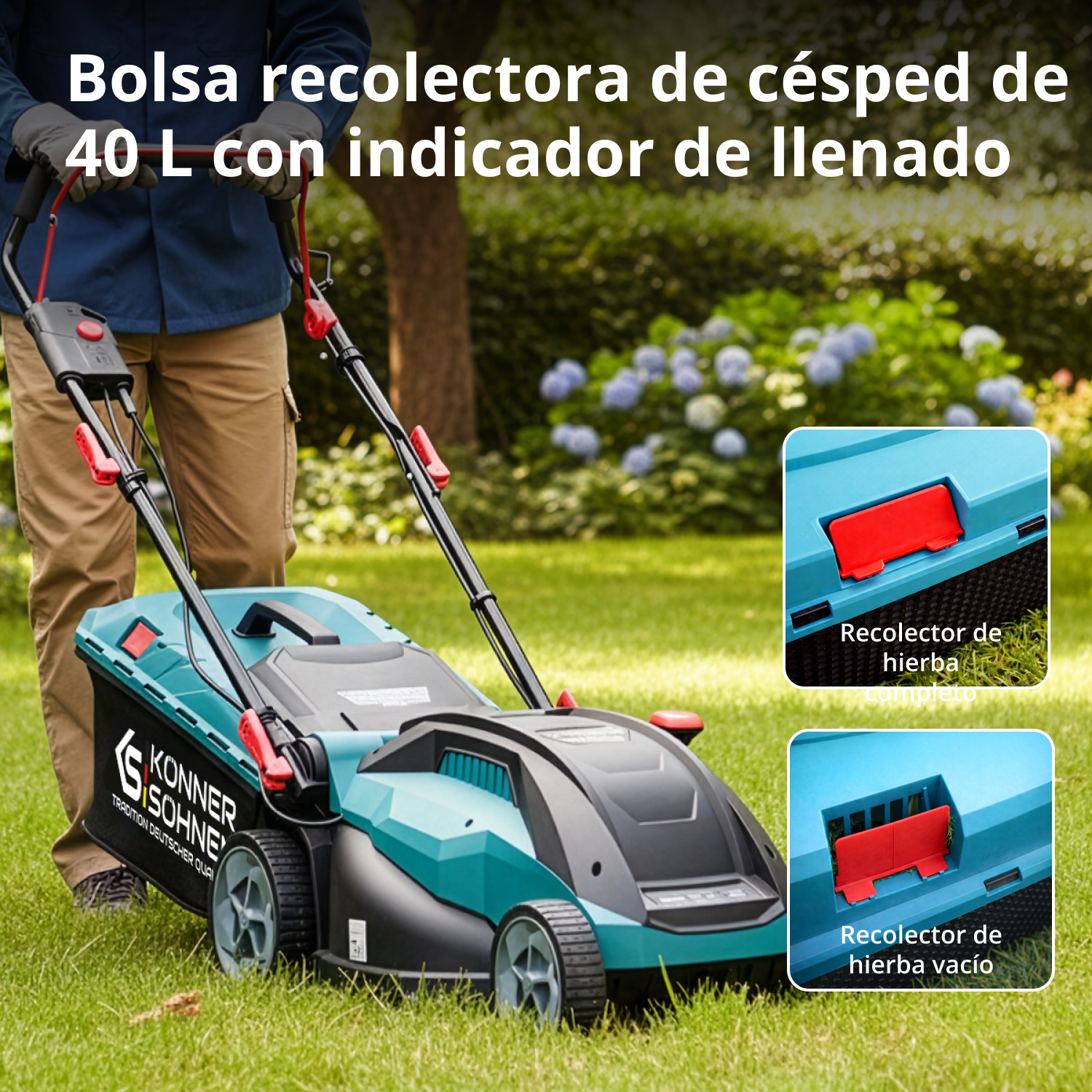 Cortacésped eléctrico KS 38LM16-BL