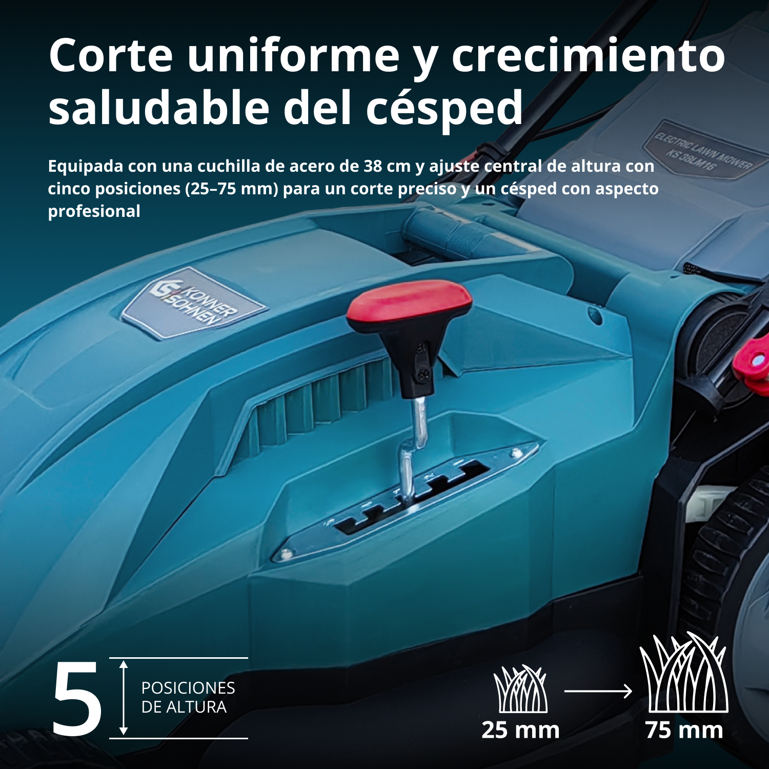 Cortacésped eléctrico KS 38LM16