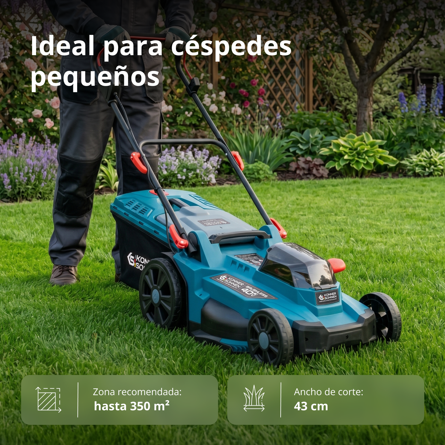Cortacésped de baterías KS 43LM-40V