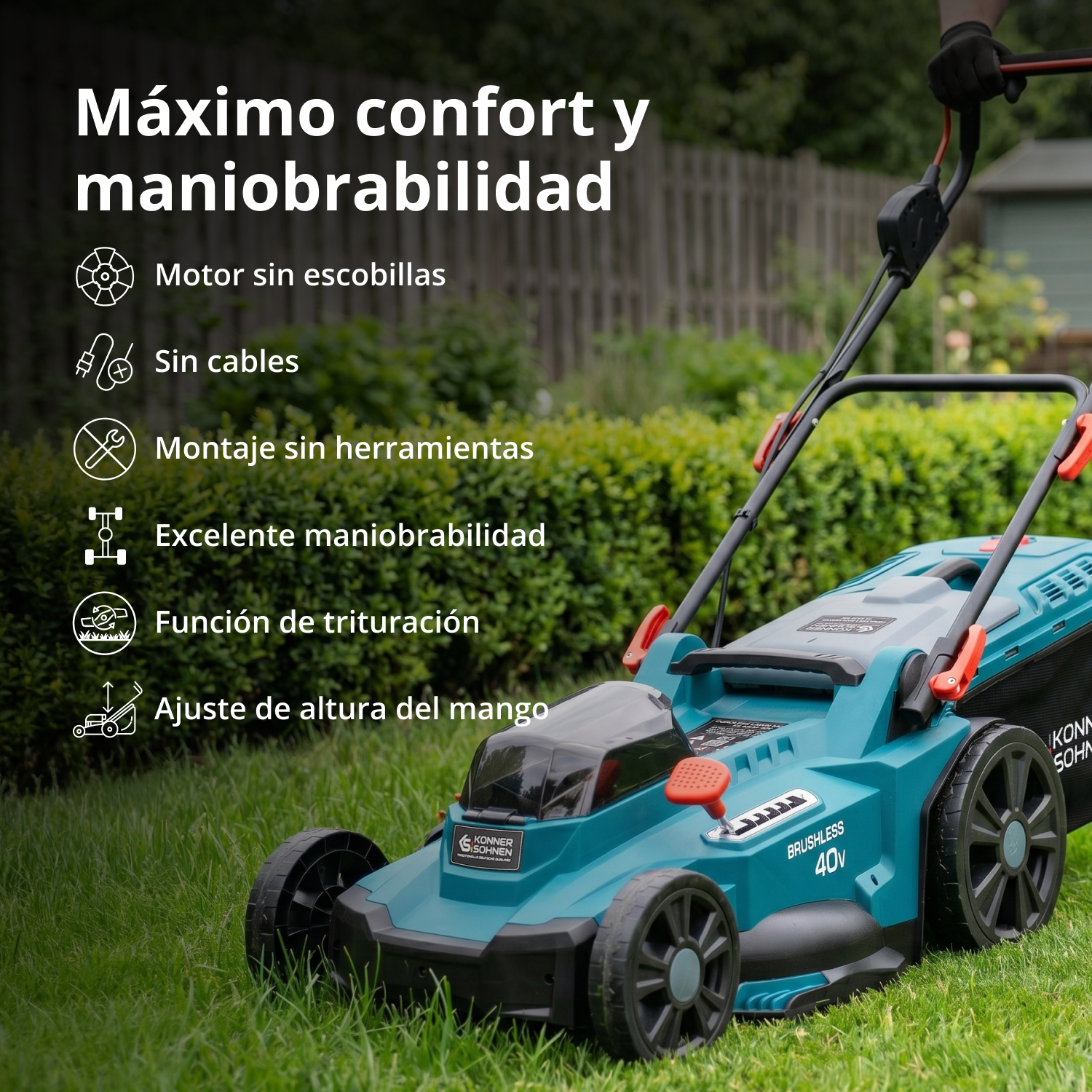 Cortacésped de baterías KS 43LM-40V