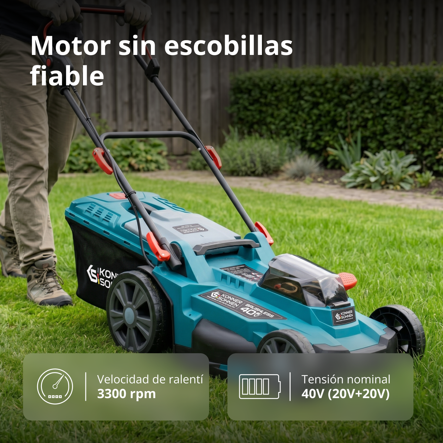 Cortacésped de baterías KS 43LM-40V