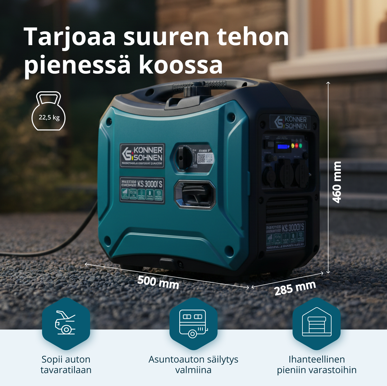 Инвертер генератор KS 3000i S