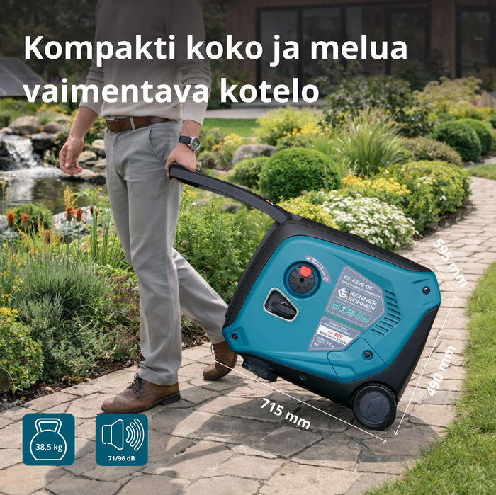 Генератор за постоянен ток KS 48VS-DC, версия 50–55V