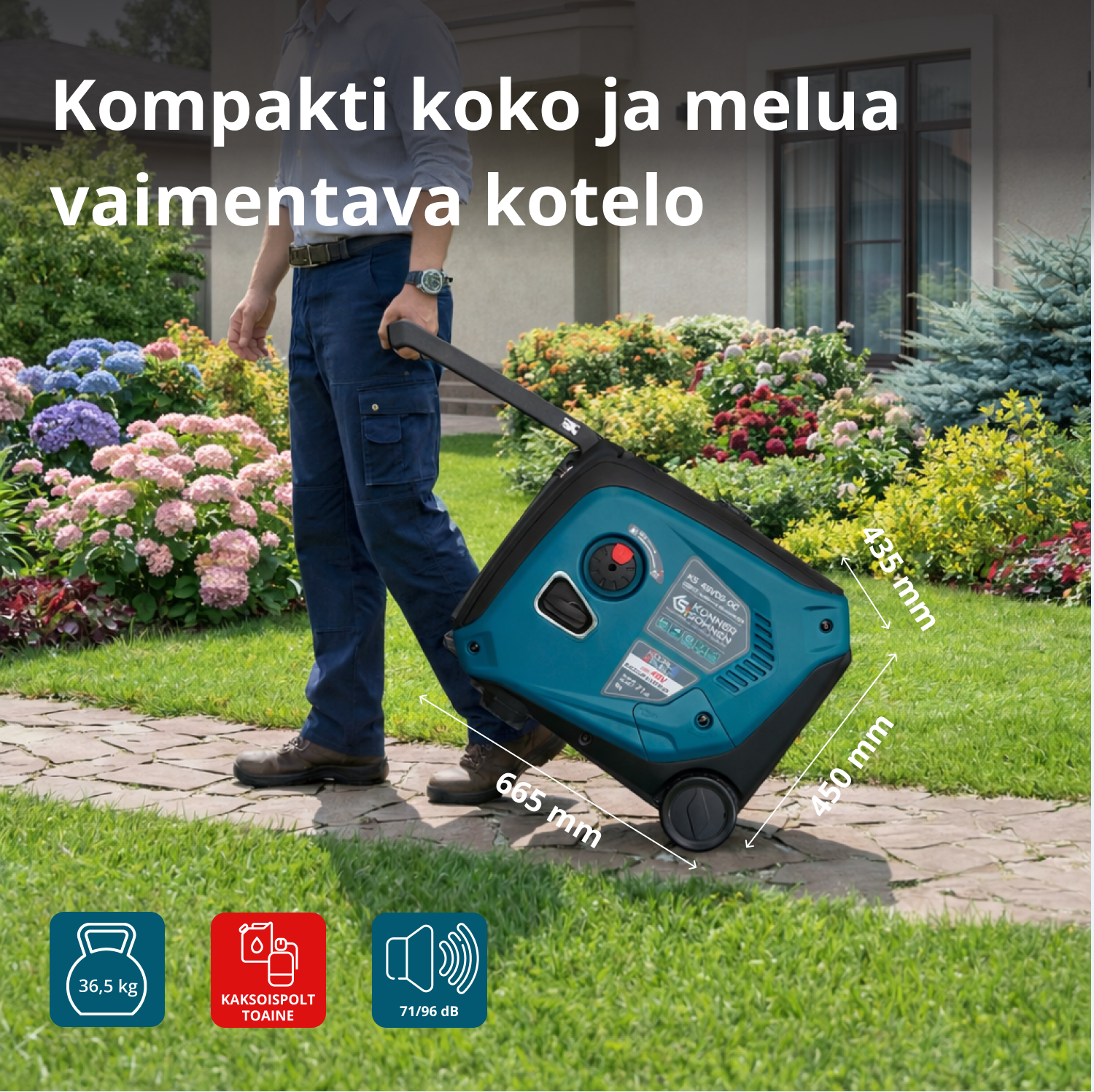 KS 48VGS-DC Generator jednosmerne struje, verzija 50–55V