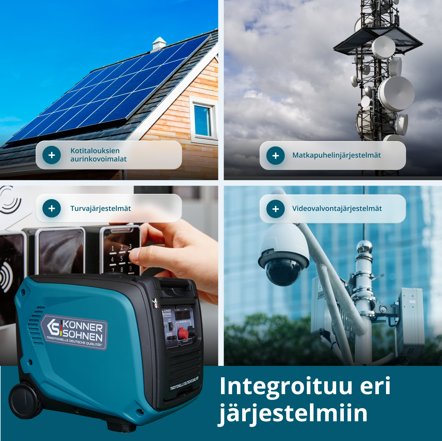 KS 48VS-DC Generator jednosmerne struje, verzija 50–55V