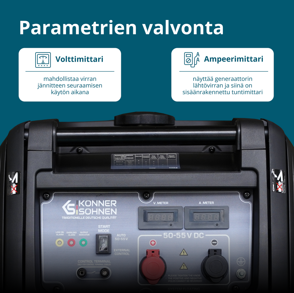 Генератор за постоянен ток KS 48VS-DC, версия 50–55V