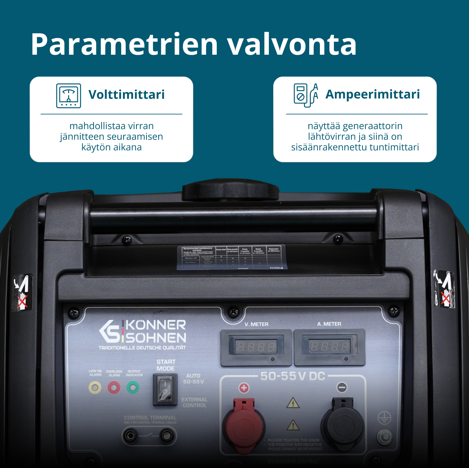 KS 48VS-DC Generator jednosmerne struje, verzija 50–55V