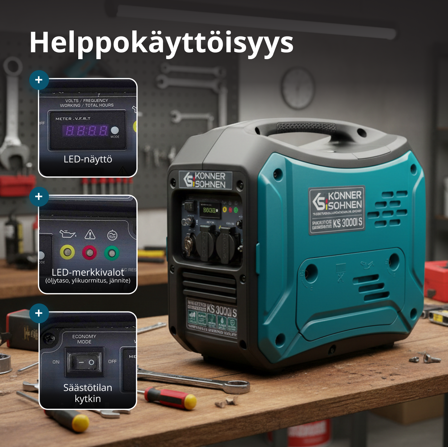 Инвертер генератор KS 3000i S