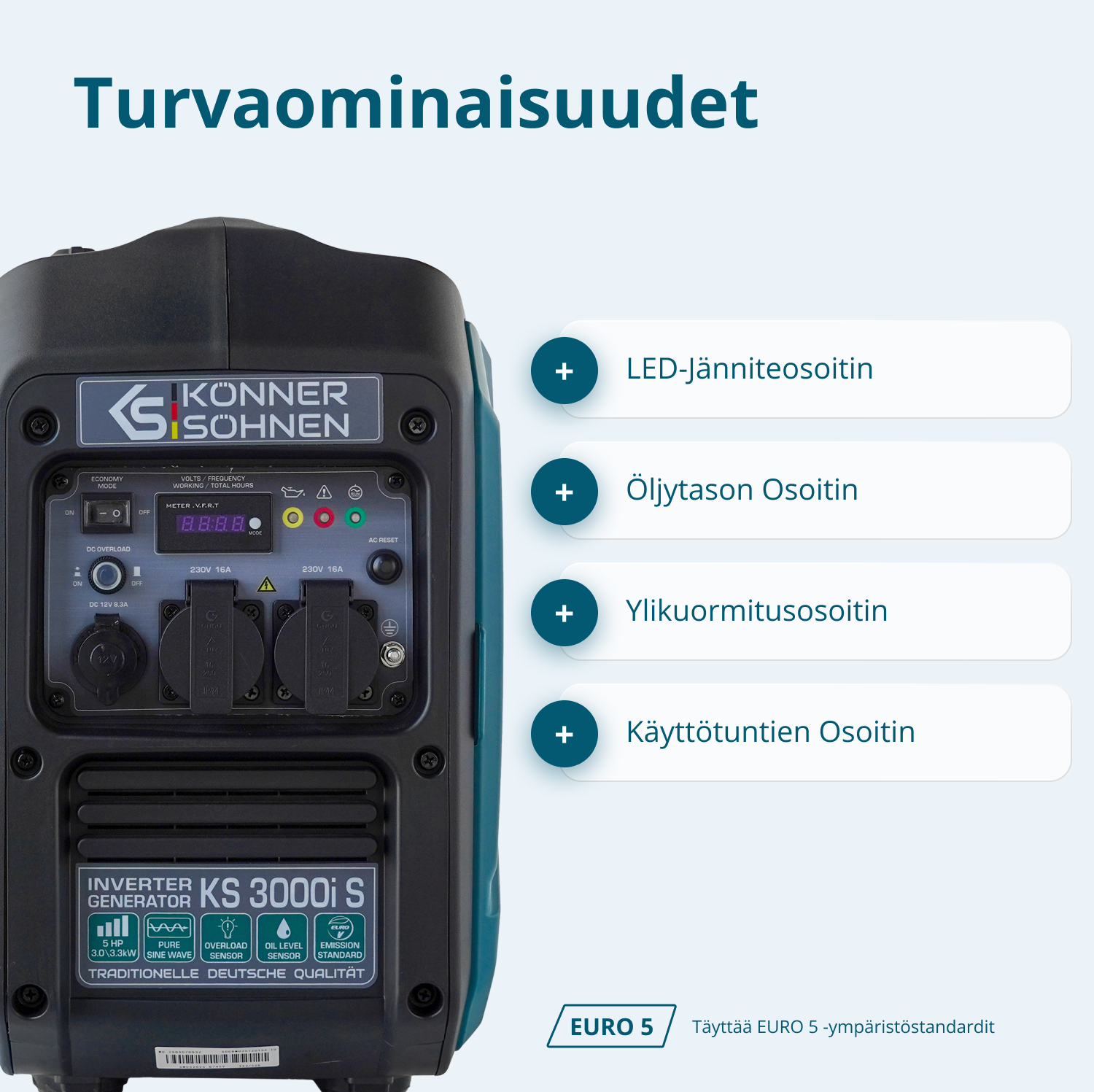 Инвертер генератор KS 3000i S