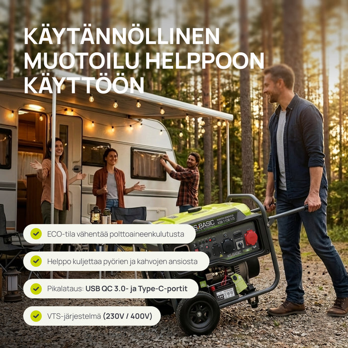 Invertorový generátor KSB 110iE-1/3