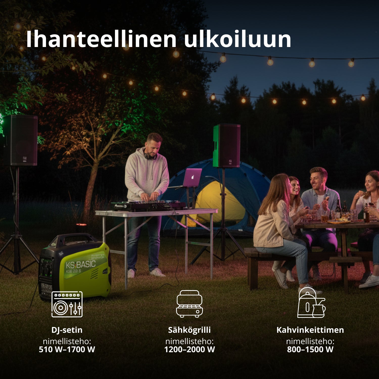 Invertorový generátor KSB 22i S