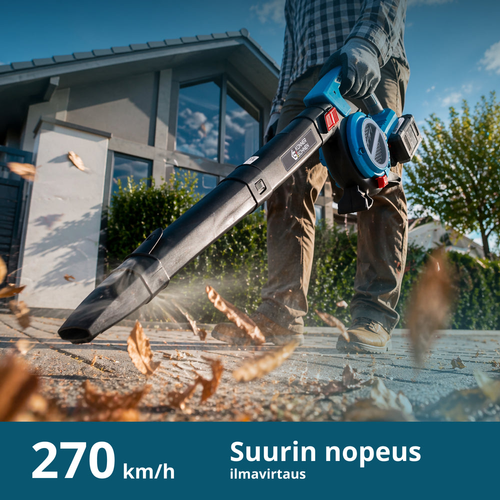 Baštenski bežični usisivač-duvač KS LBV-40V