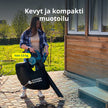 Ασύρματη σκούπα-φυσητήρας κήπου KS LBV-40V thumbnail