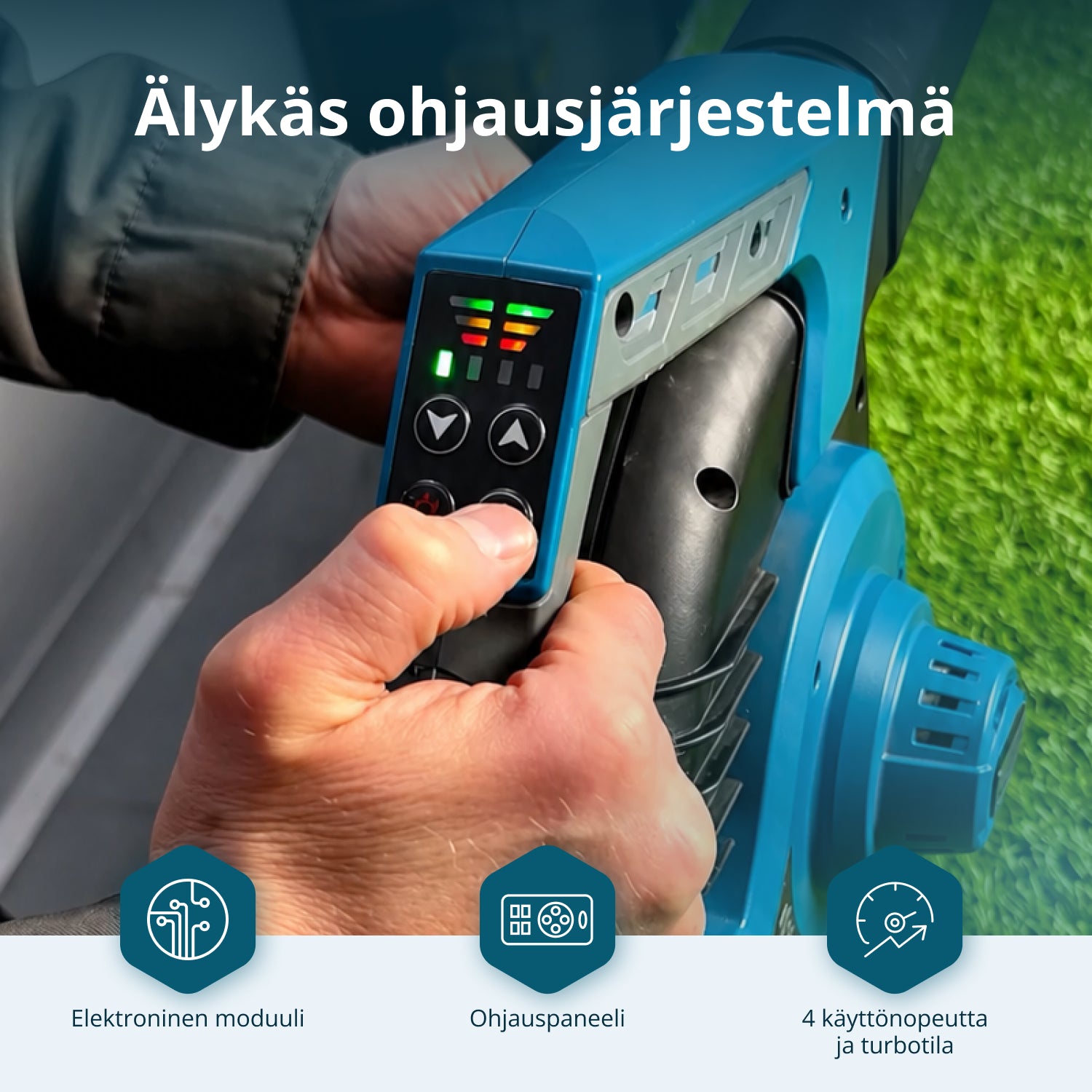 Ασύρματη σκούπα-φυσητήρας κήπου KS LBV-40V
