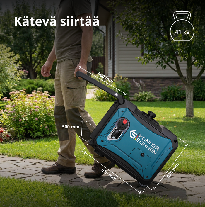 Invertorový generátor na LPG/benzín KS 4000iEG S