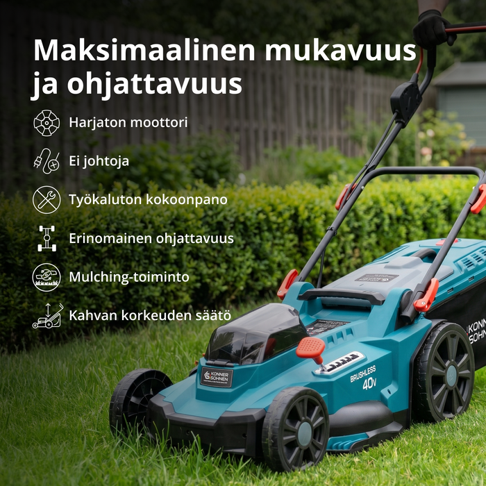 Mainostuote: Nurmikonhoitosetti KS 43LM-BCT40V-SET