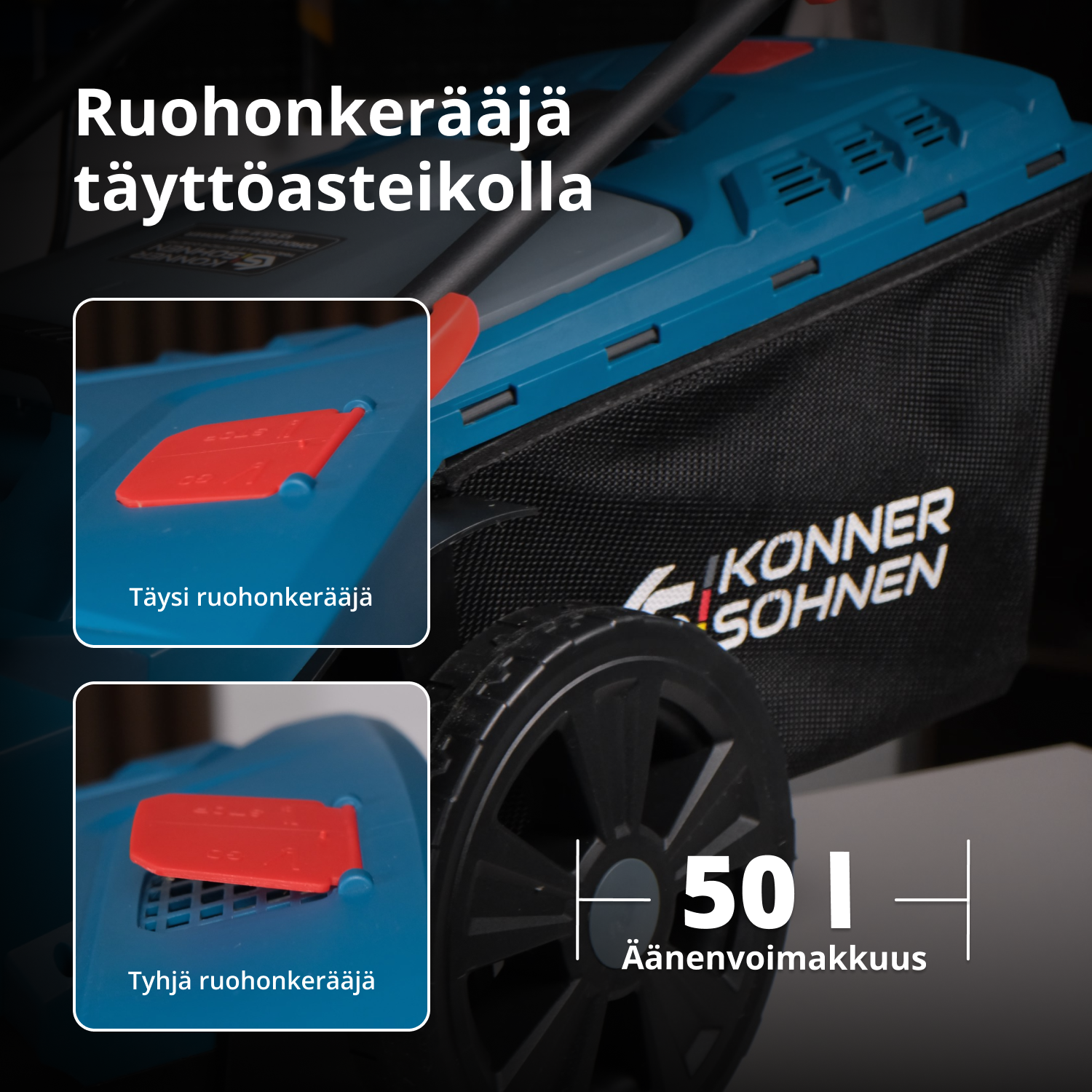 Ledningsfri plæneklipper KS 43LM-40V