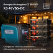 KS 48VGS-DC Groupe électrogène de courant continu, version 50–55V thumbnail