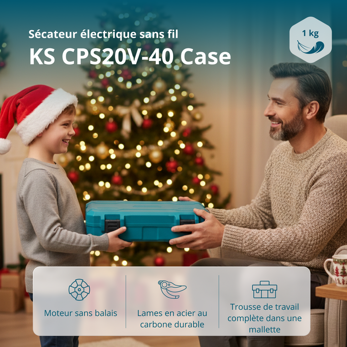 Sécateur à batterie KS CPS20V-40 Case