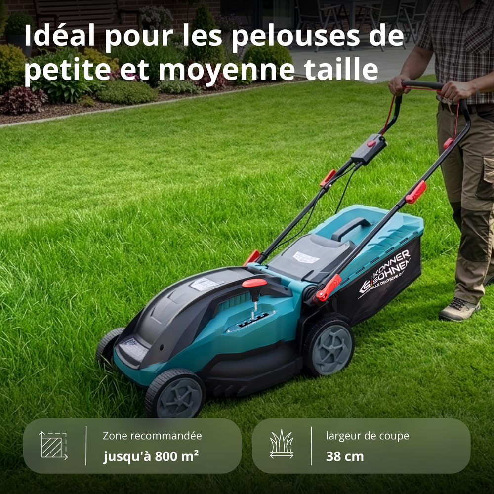 Tondeuse à gazon électrique KS 38LM16-BL