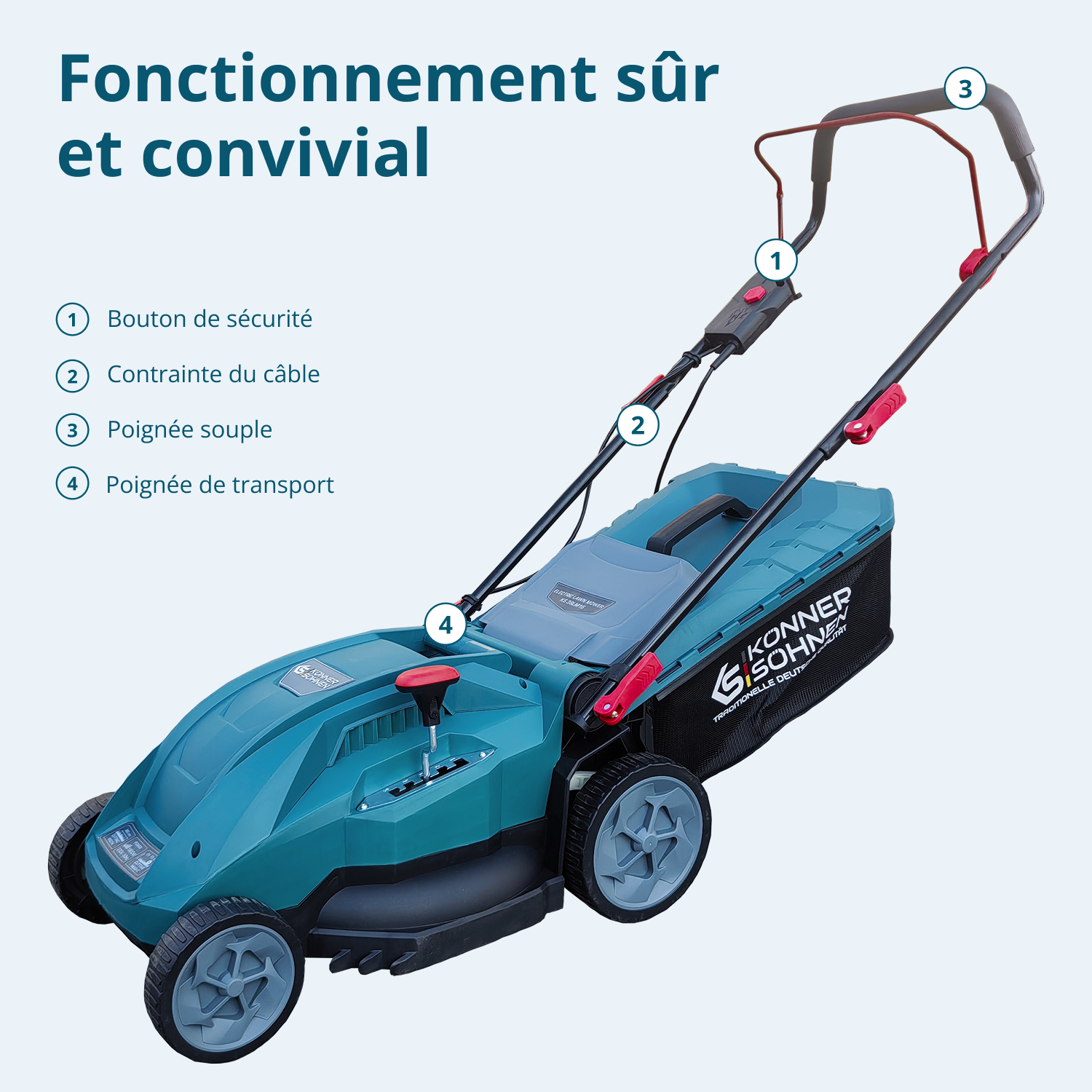 Tondeuse à gazon électrique KS 38LM16