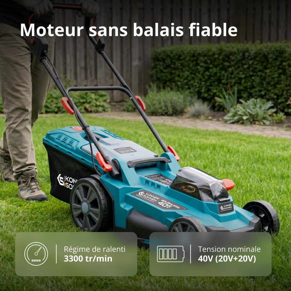 Kit promotionnel de soin du gazon KS 43LM-BCT40V-SET