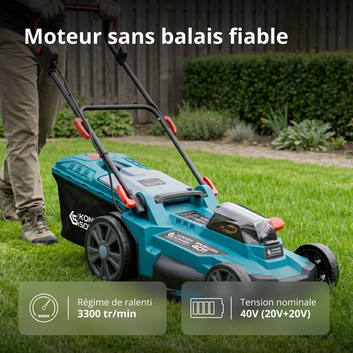 Kit promotionnel de soin du gazon KS 43LM-BCT40V-SET
