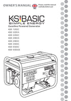 Benzínový generátor K&S BASIC