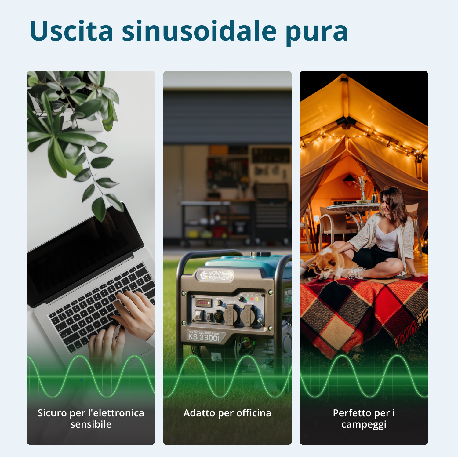 Generatore di inverter KS 3300i